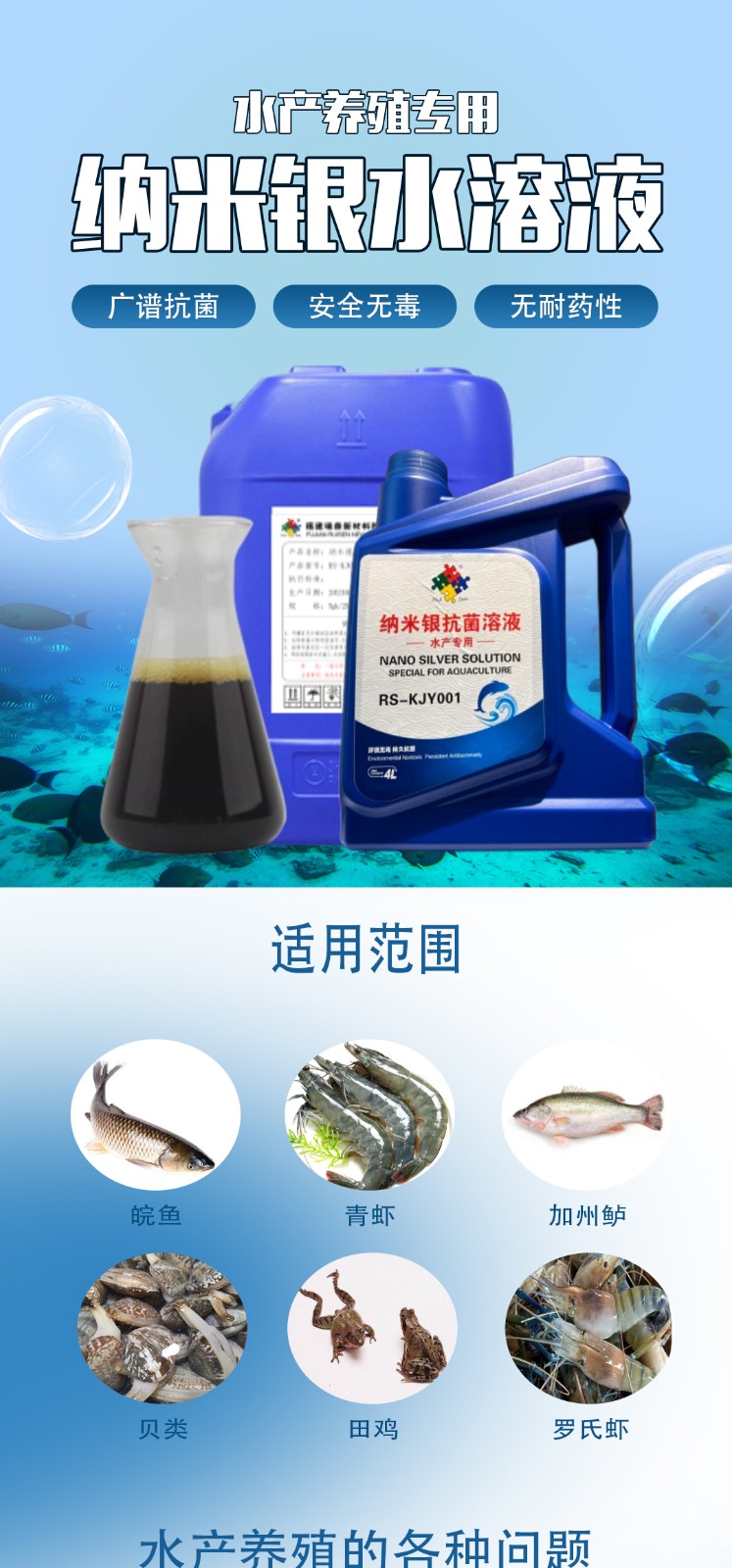 瑞森纳米银水溶液市场需求和应用